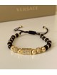 Bratara dama model deosebit cu margele negre si forme cu pietricele stralucitoare