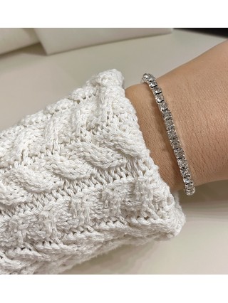 Bratara dama elastica cu pietricele stralucitoare