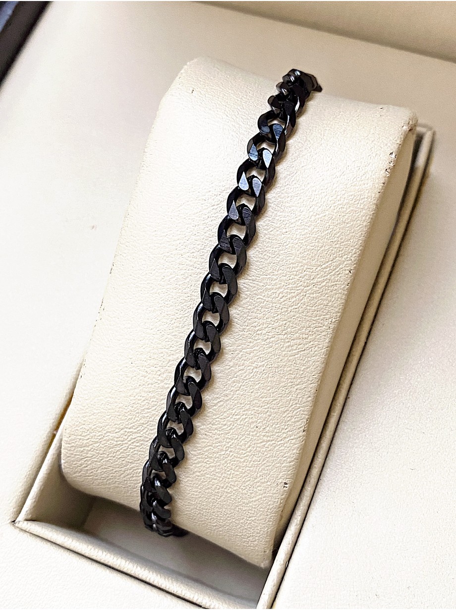 Bratara dama model deosebit neagra cu zale