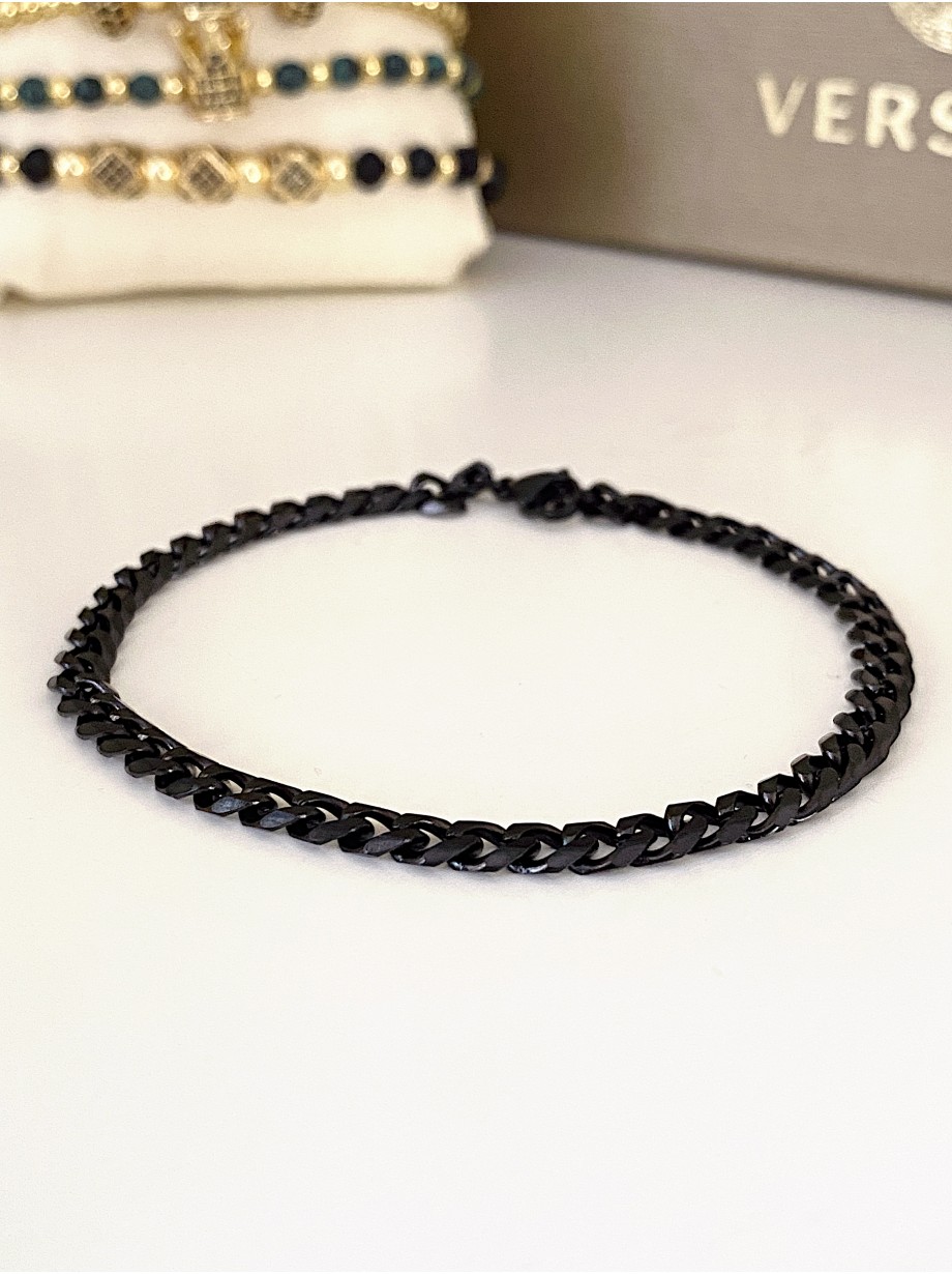 Bratara dama model deosebit neagra cu zale