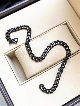 Bratara dama model deosebit neagra cu zale