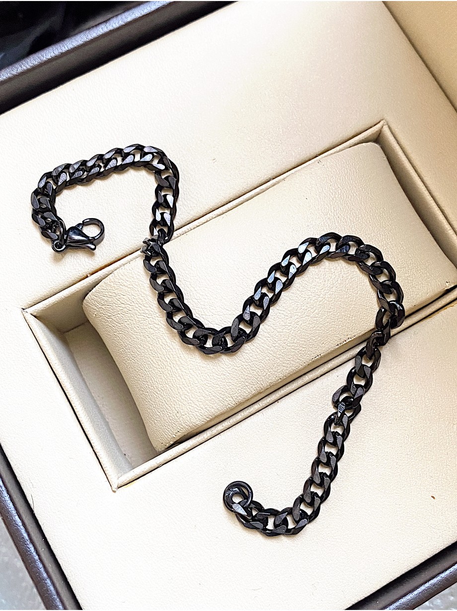 Bratara dama model deosebit neagra cu zale