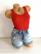 Maieu dama rosu din tricot subtire casual-elegant Maieu dama rosu din tricot subtire casual-elegant