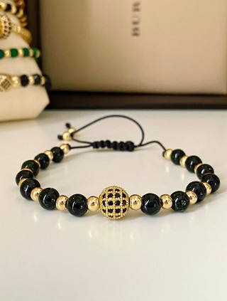 Bratara dama model deosebit cu piatra semipretioasa Piatra lunii si design special biluta