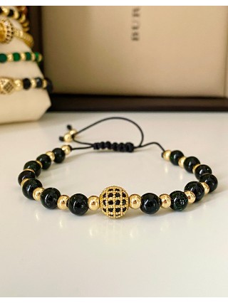 Bratara dama model deosebit cu piatra semipretioasa Piatra lunii si design special biluta