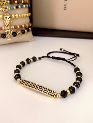 Bratara dama model deosebit cu piatra semipretioasa Piatra lunii si design special cu pietricele