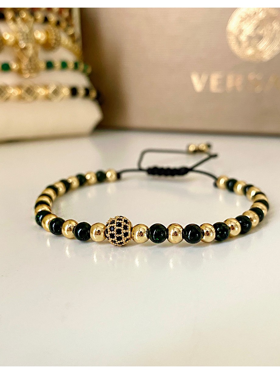 Bratara dama model deosebit cu piatra semipretioasa Piatra lunii si design special biluta