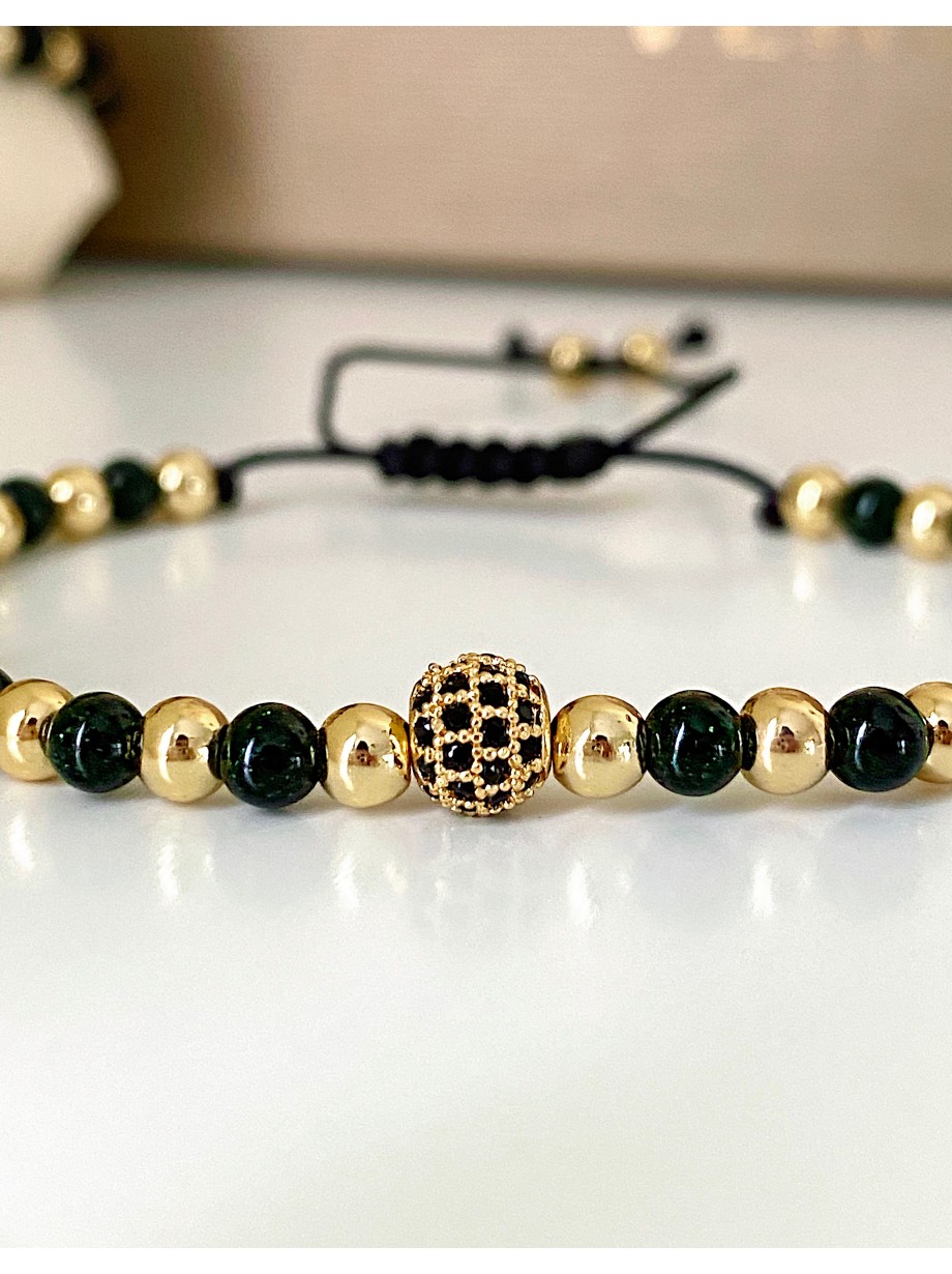 Bratara dama model deosebit cu piatra semipretioasa Piatra lunii si design special biluta