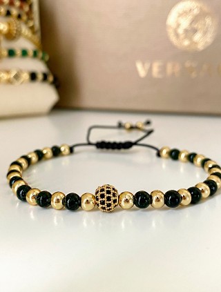 Bratara dama model deosebit cu piatra semipretioasa Piatra lunii si design special biluta