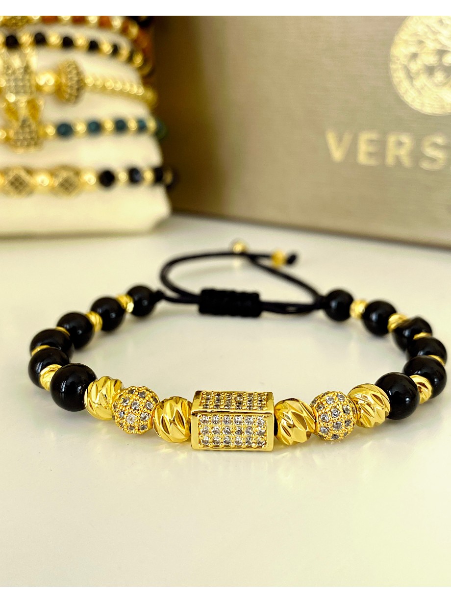 Bratara dama model deosebit cu piatra semipretioasa Piatra lunii si design special dreptunghi