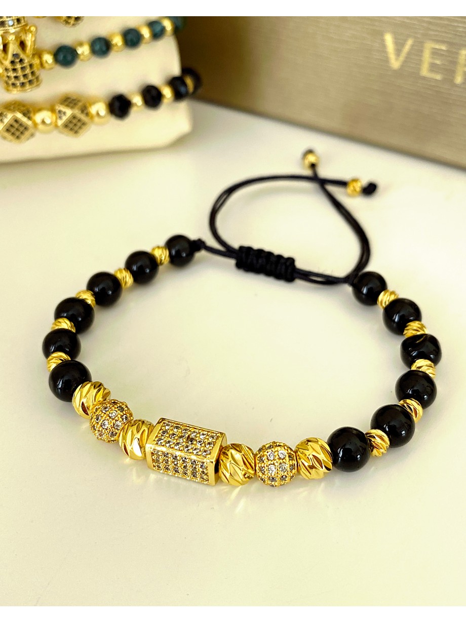 Bratara dama model deosebit cu piatra semipretioasa Piatra lunii si design special dreptunghi