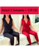 OFERTA 2 Salopete Dama Rosie si neagra 129 RON! Masurile S M L XL!